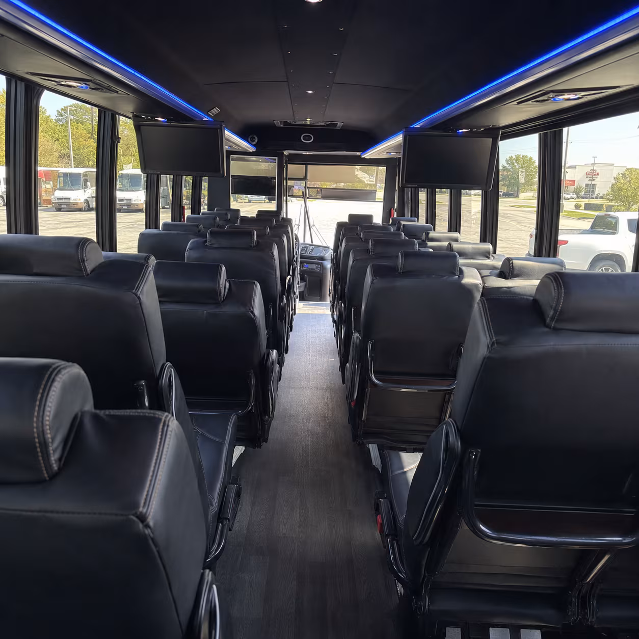 cedar park bus rentals for trade shows and conferences