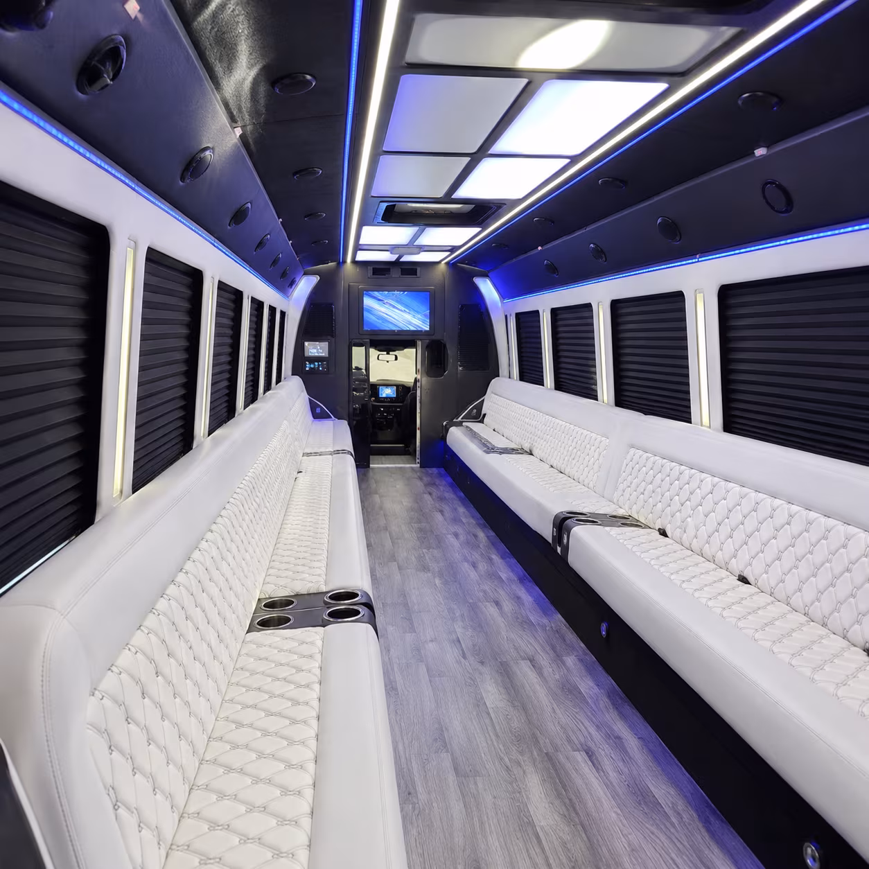 find temple new years eve party bus rental