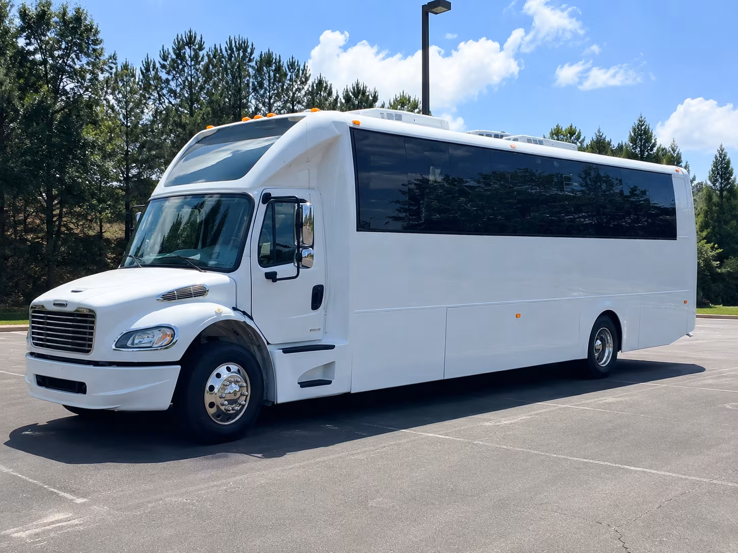 find temple wedding party bus rental