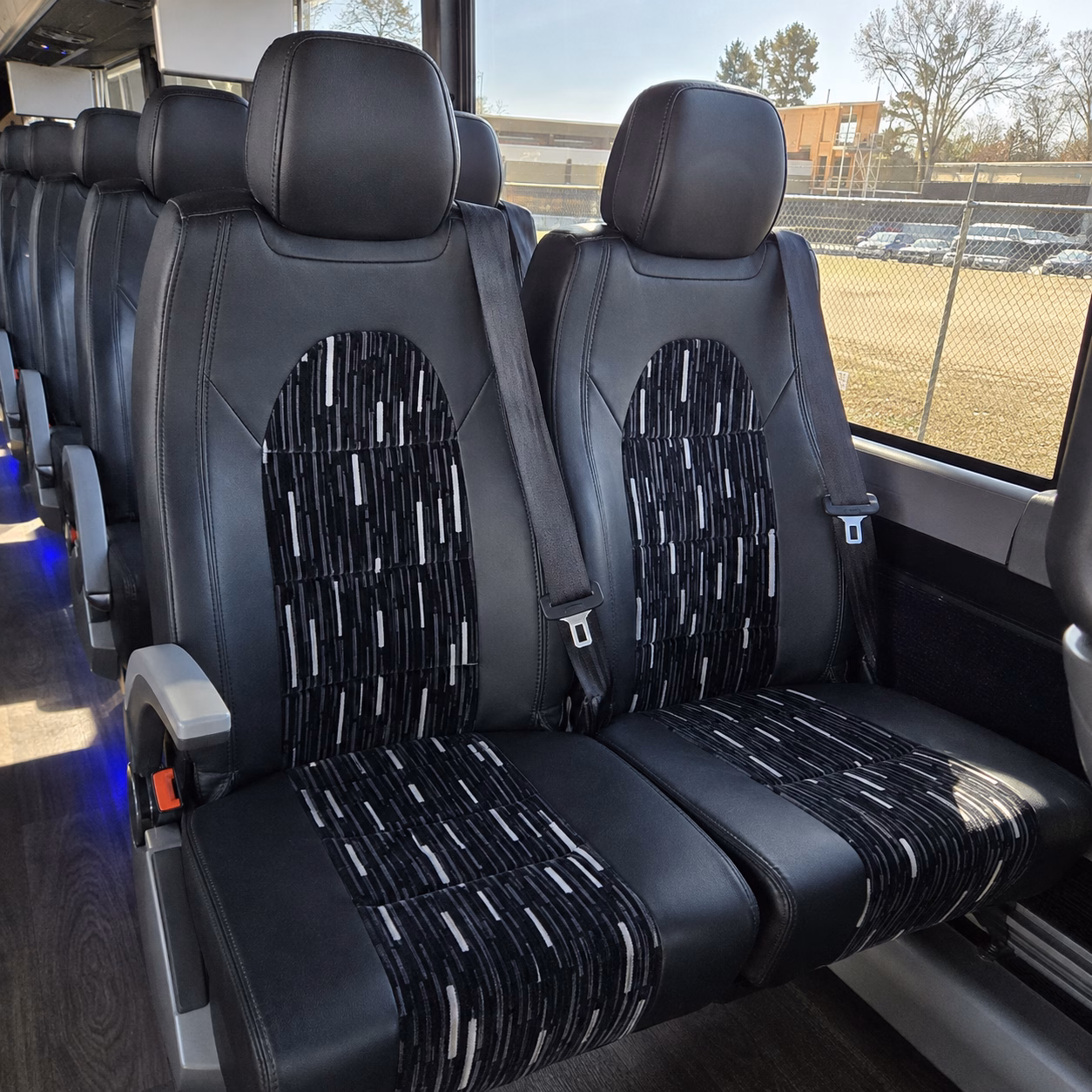 georgetown charter bus interior gallery