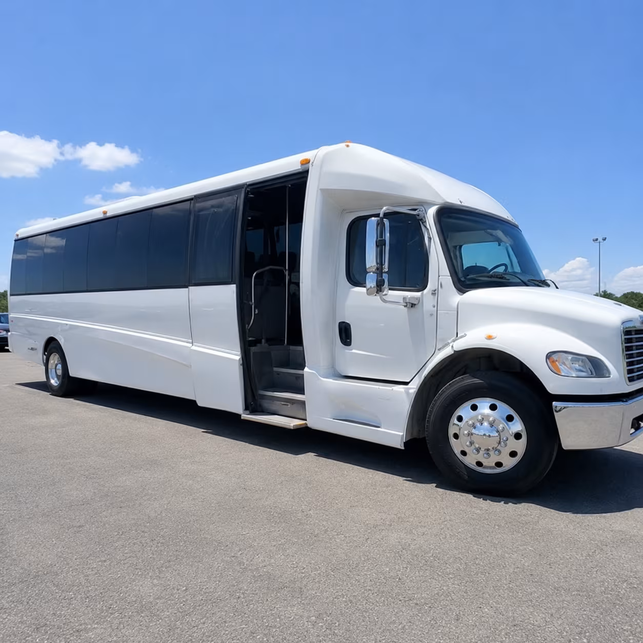 how the type of bus changes the price in temple texas