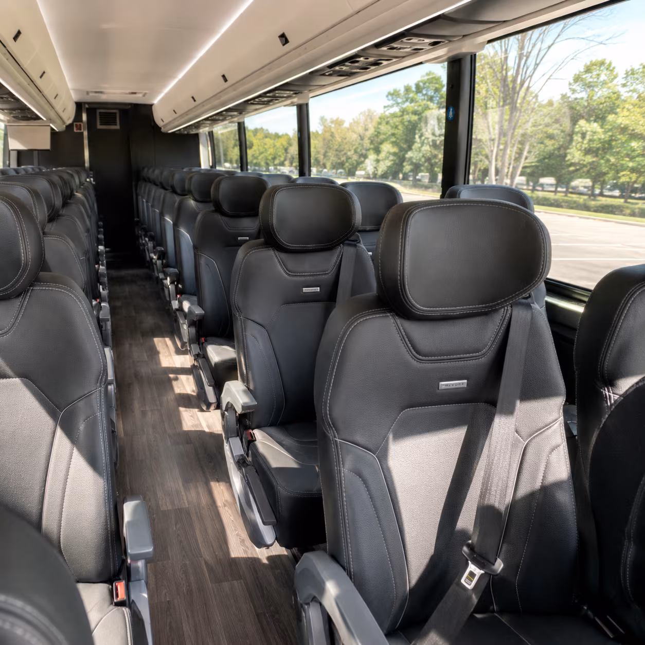temple long distance transportation onboard seating