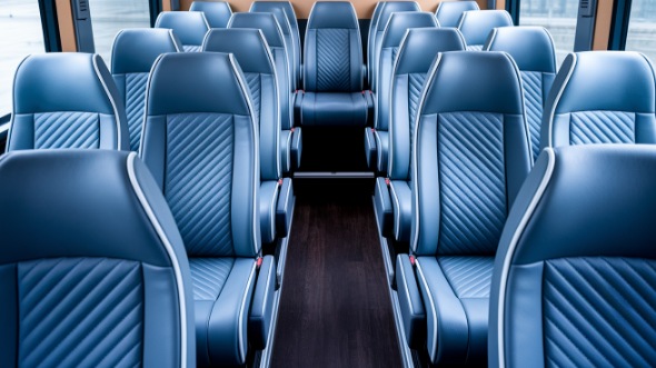 30 passenger minibus interior temple