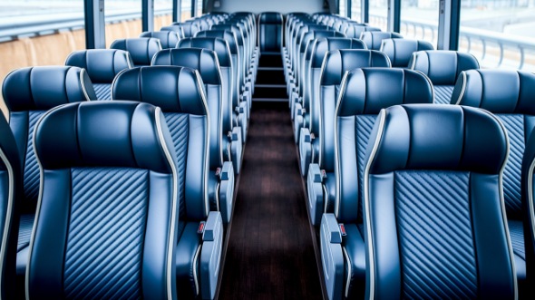 50 passenger charter bus rental temple