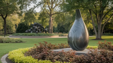 cedar park sculpture garden