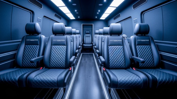 sprinter van with driver rental temple